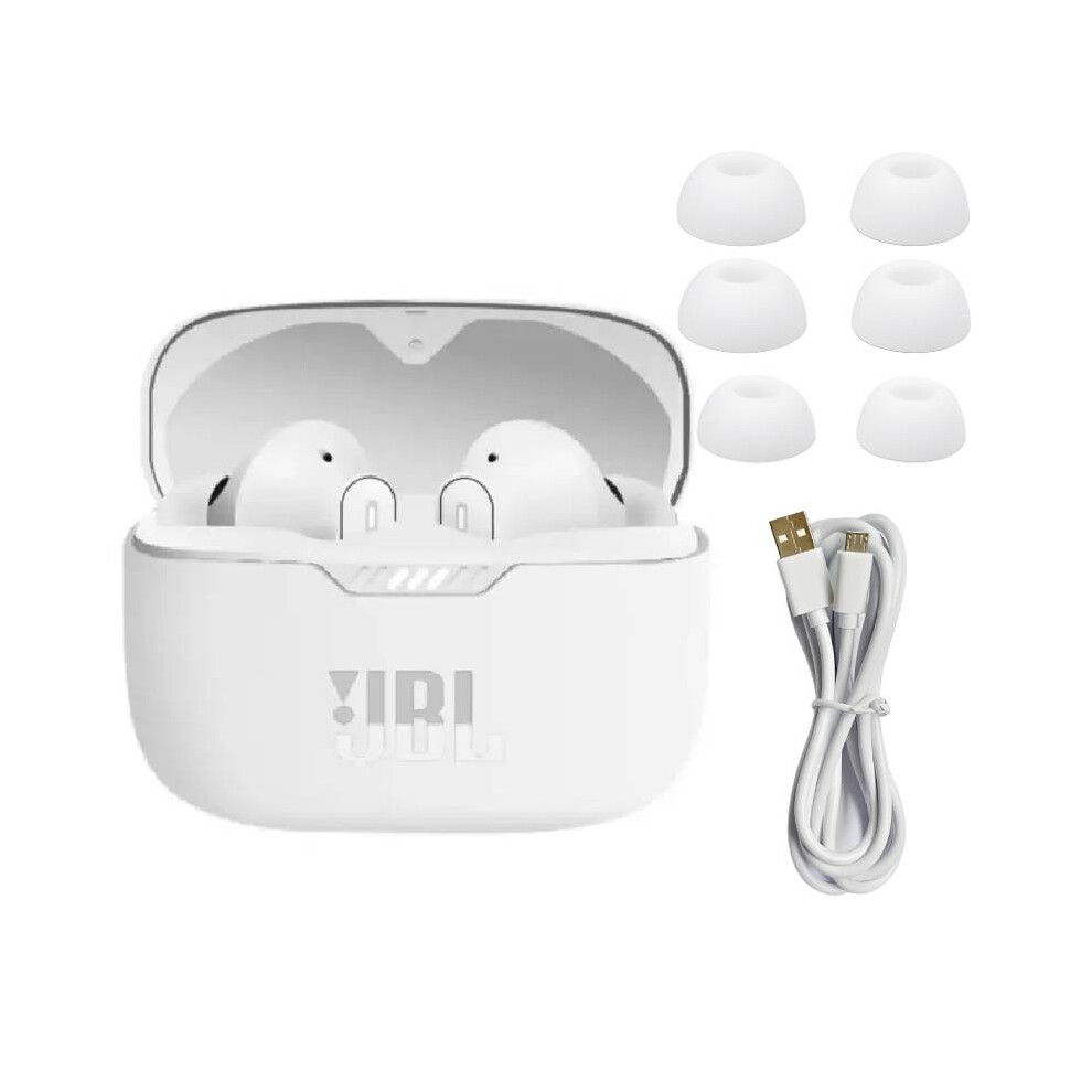 Veishet (White) 230Nc Tws Tune In Ear Headphones Wireless Bluetooth Noise Cancelling Earplugs
