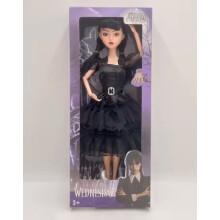 (A) Wednesday Addams Family Thing 11 inch Doll Wednesday Toy Gifts