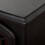 Homcom HOMCOM Freestanding Electric Fireplace Heater W/ Realistic Flame Effect Black 8