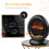Homcom HOMCOM Table Top Electric Fireplace Heater W/ LED Flame Rotatable Head Black 4