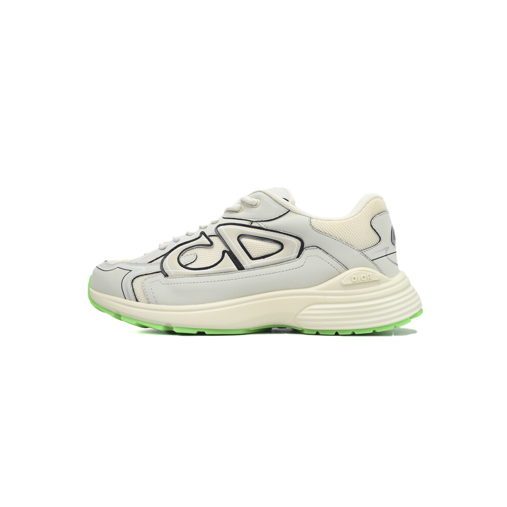 (EUR SIZE 36) Dior Reflective Cream Green Unisex Shoe Size 36-47