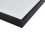 Living And Home (40*50cm) Black Aluminum Alloy Frame Arched Bathroom Wall Mirror 7