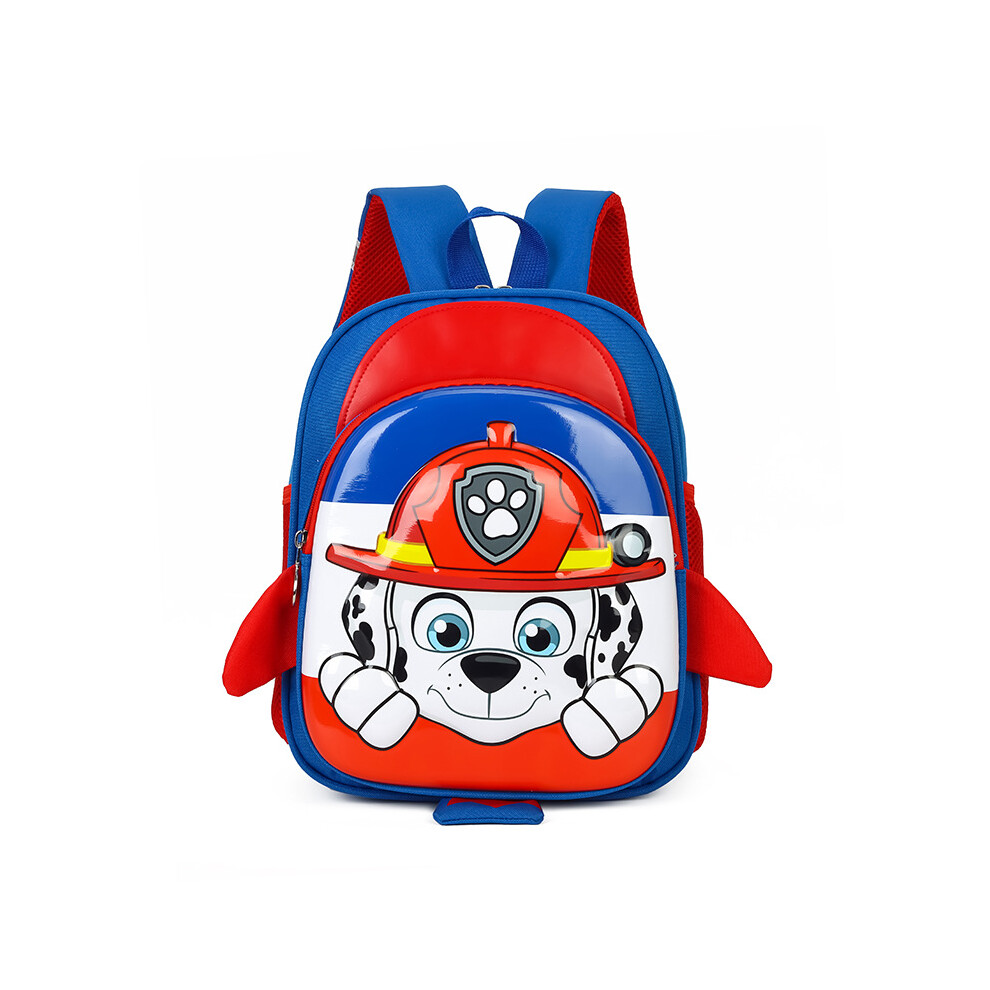 Veishet ( Fuzzy, Large) Cartoon Adorable Hard Shell Backpack For Kids With Trendy Paw Patrol Design In Various Colors Blue