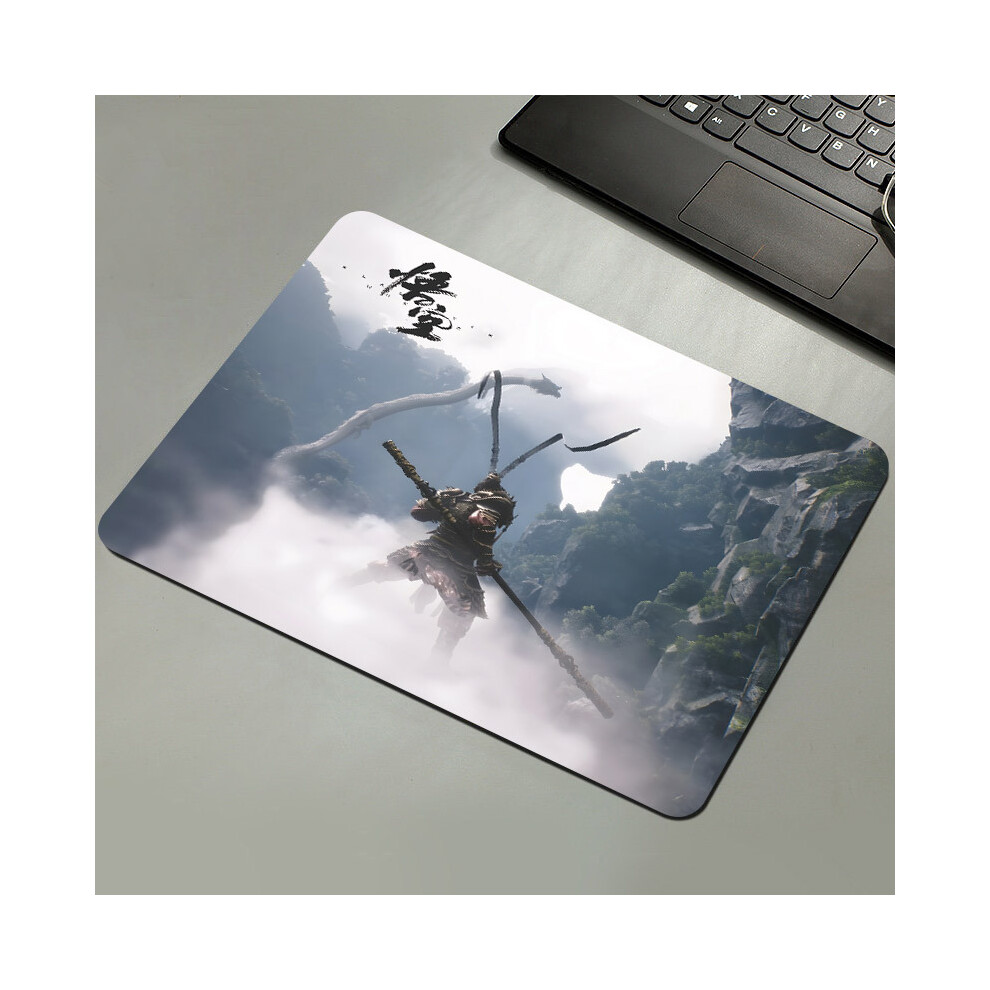 (NO.17) Black Myth Wukong Mouse Pad Thickened Gaming Office Computer Desk Mat Tools