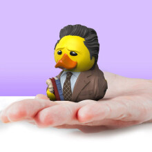TUBBZ Mini Ross Geller samlerobjekt vinylgummi andefigur - officielle venners merchandise - Retro komedie film og tv