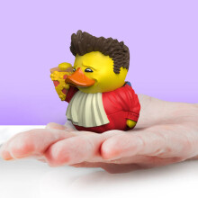 TUBBZ Mini Joey Tribbiani Figura da collezione in vinile di papera di gomma - Prodotto ufficiale degli amici - Film e TV commedie retr?