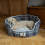 AllPetSolutions Alfie Soft Dog Bed Check - Size Small 45x40x21cm 4