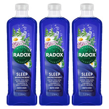Radox Sleep Aromatherapy Bath Soak 3x1L - DreamScentz Mineral Therapy with Chamomile & White Valerian for Restful Sleep (68428971)