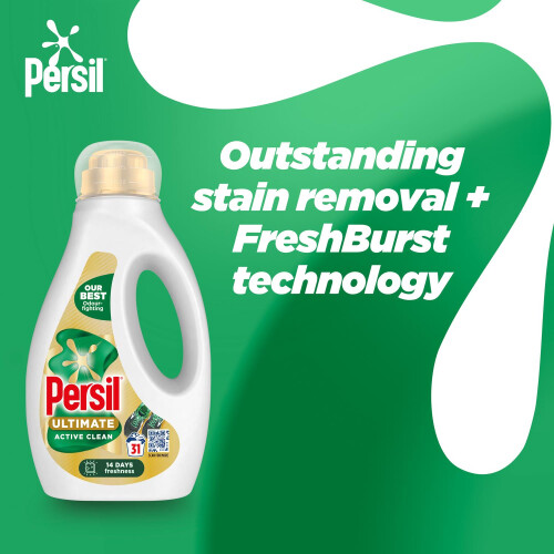 Persil Persil Ultimate Liquid Detergent Active Clean 31 W 837ml,3pk 2