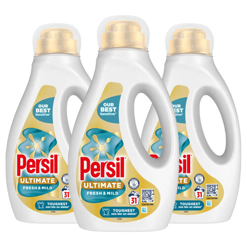 Persil Persil Ultimate Liquid Detergent Fresh & Mild 31 W 837ml,3pk