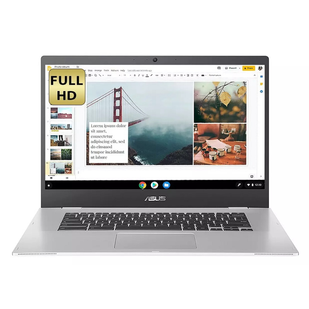 Asus Silver Chromebook Laptop 15.6" Pentium N6000 8Gb 128Gb Cx1500cka-Nj0473