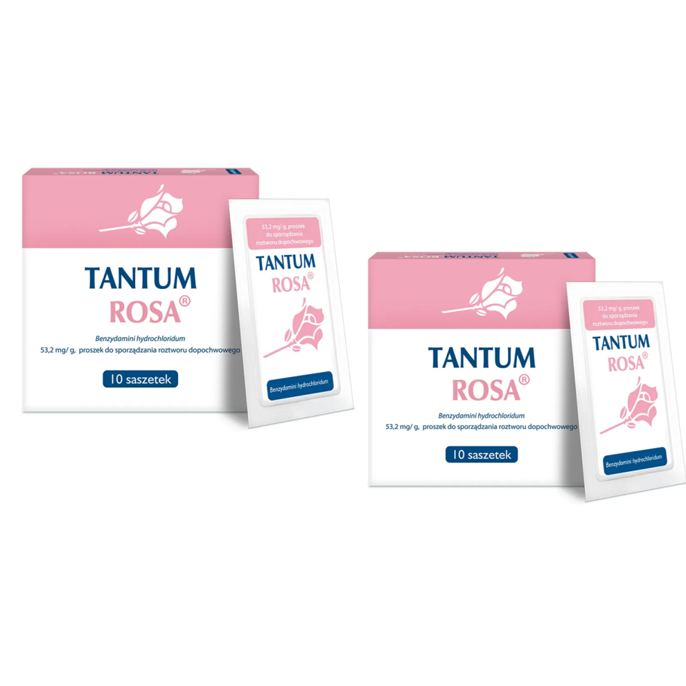 Tantum Rosa Powder For Solution For Vaginal Irrigation 20 Sachets