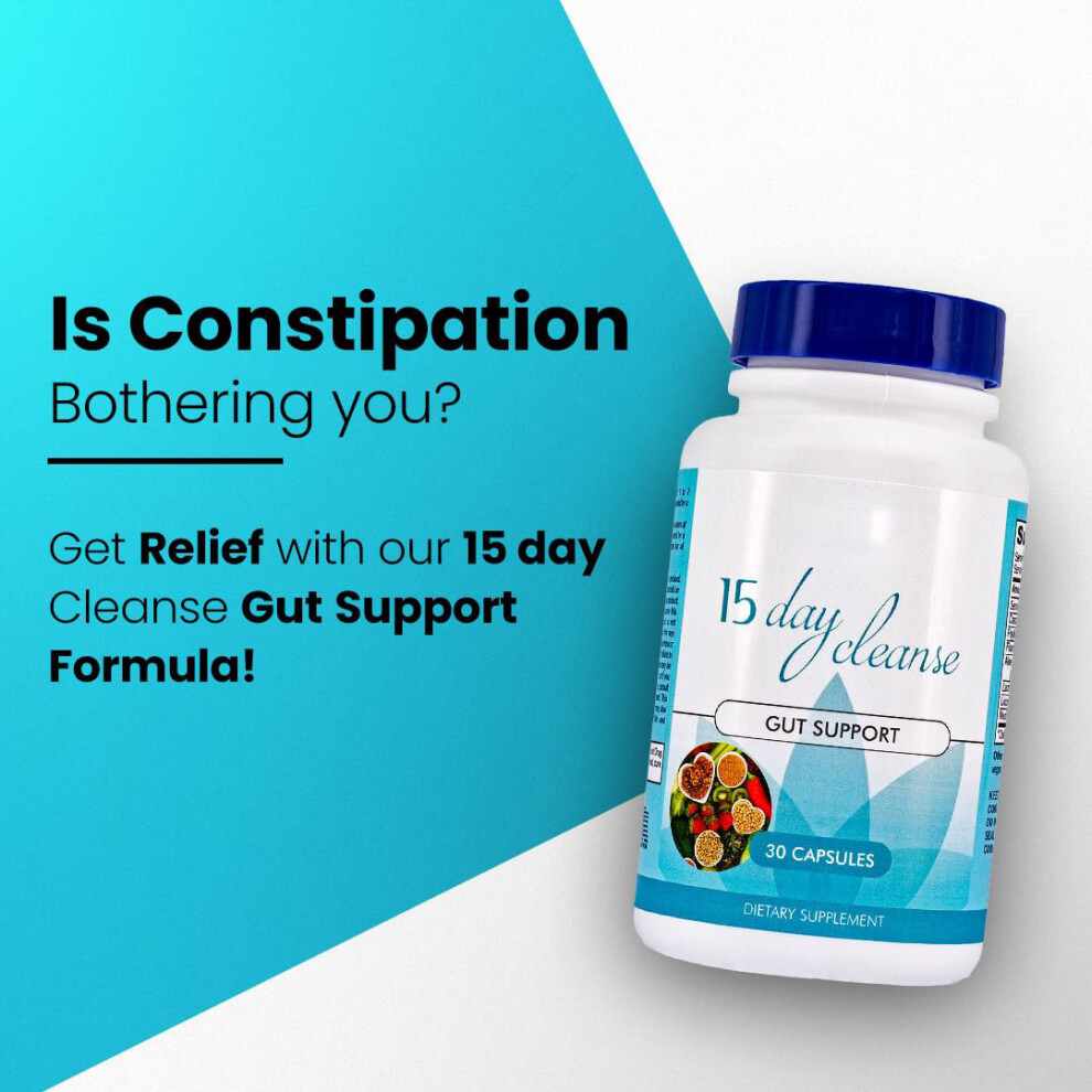 15 Day Bowel CLEANSE CAPSULES Constipation