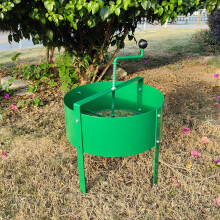 Garden Rotary Soil Sifter Compost Sieve 18 Litre Earth Riddle Screener