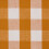 Homescapes (Orange) Cotton Block Check Gingham Fabric 150cm Wide 1