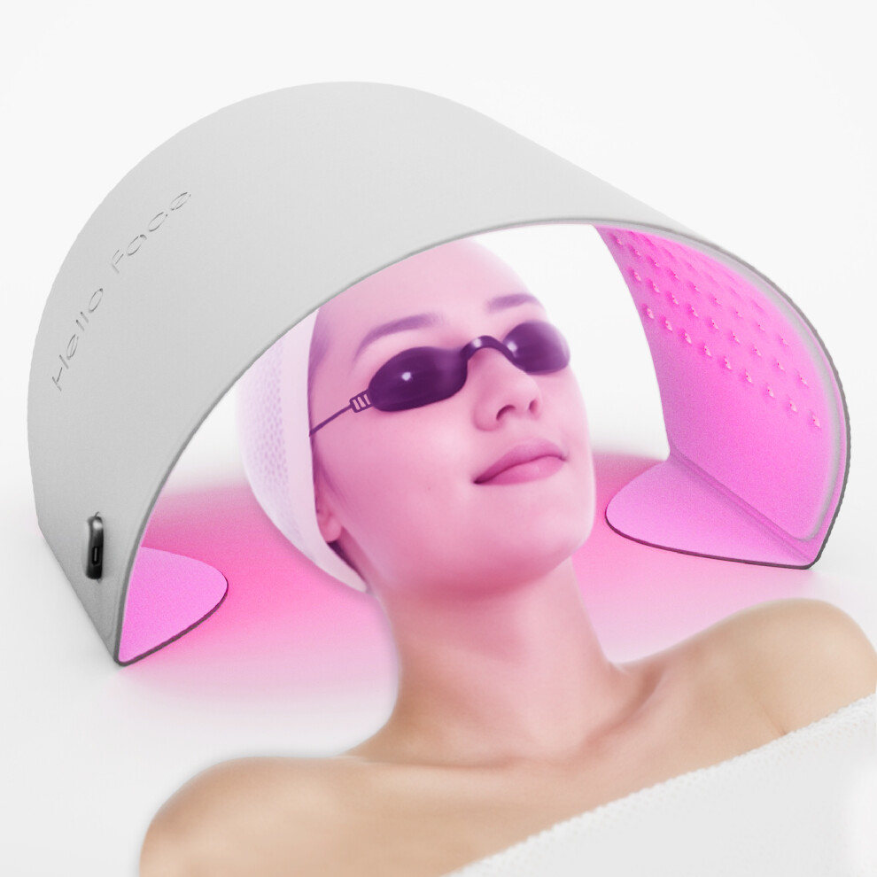 Hello Face Light Therapy Face Mask PDT LED Photon Heating Therapy Body Mask Red Light Infrared Therapy Panel Skin Rejuvenation