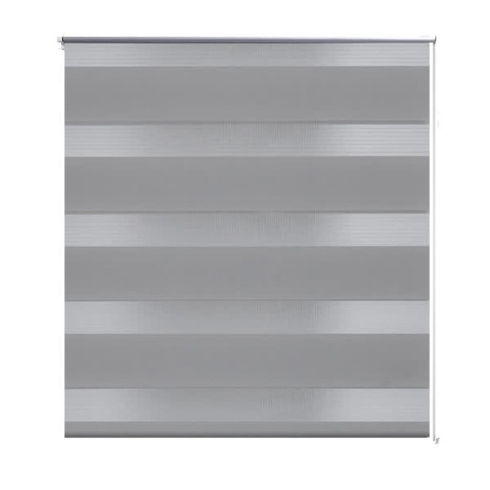 (grey, 140 x 175 cm) vidaXL Zebra Blinds Alternative Parallel Roller Blind Window Privacy Screen