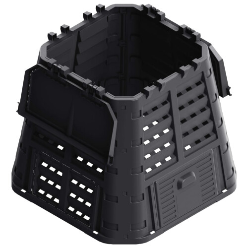 VidaXL (480 L) vidaXL Garden Composter Plastic Outdoor Waste Compost Bin Box Multi Capacities 2