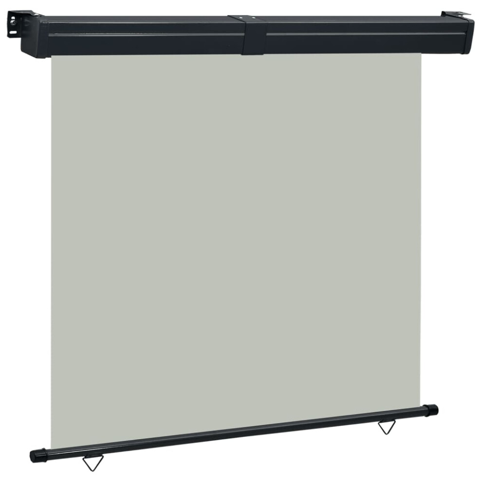 Vidaxl (Grey, 165 X 250 Cm) Balcony Side Awning Outdoor Privacy Screen Patio Garden Screen Sunshade