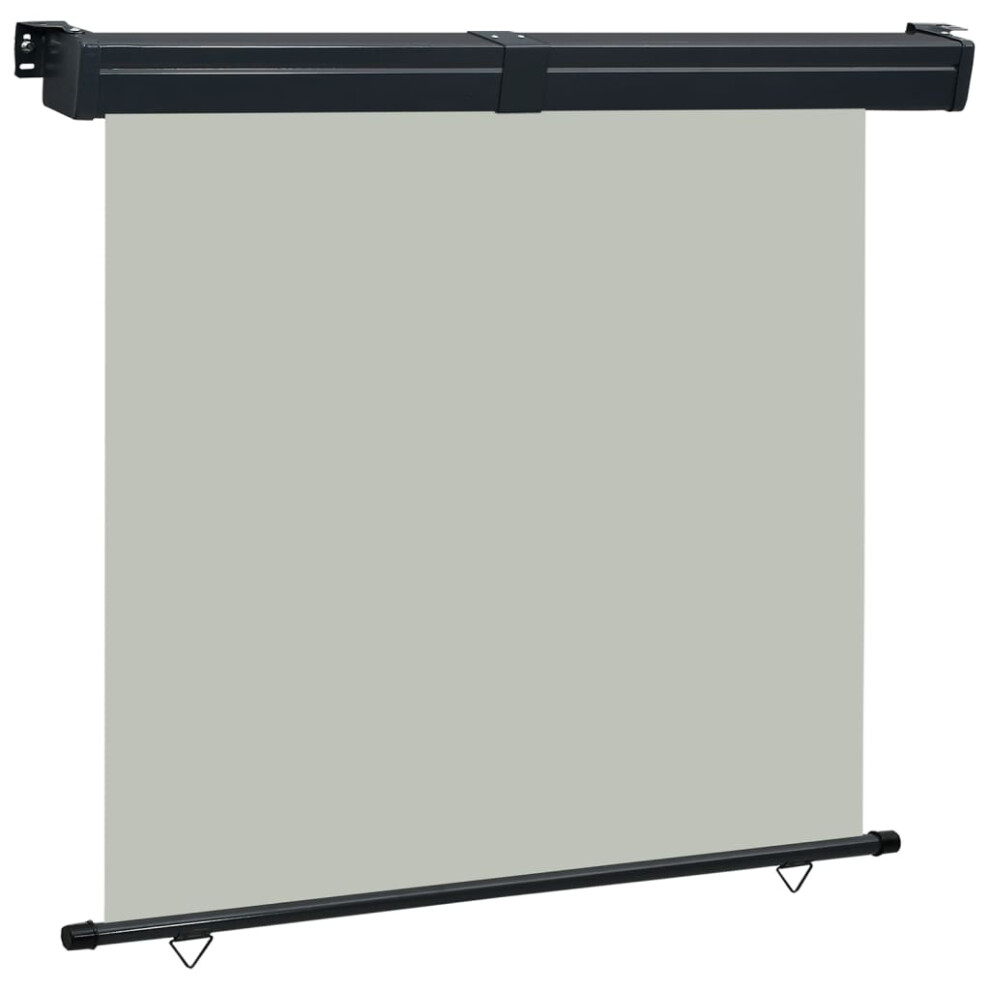 Vidaxl (Grey, 175 X 250 Cm) Balcony Side Awning Outdoor Privacy Screen Patio Garden Screen Sunshade