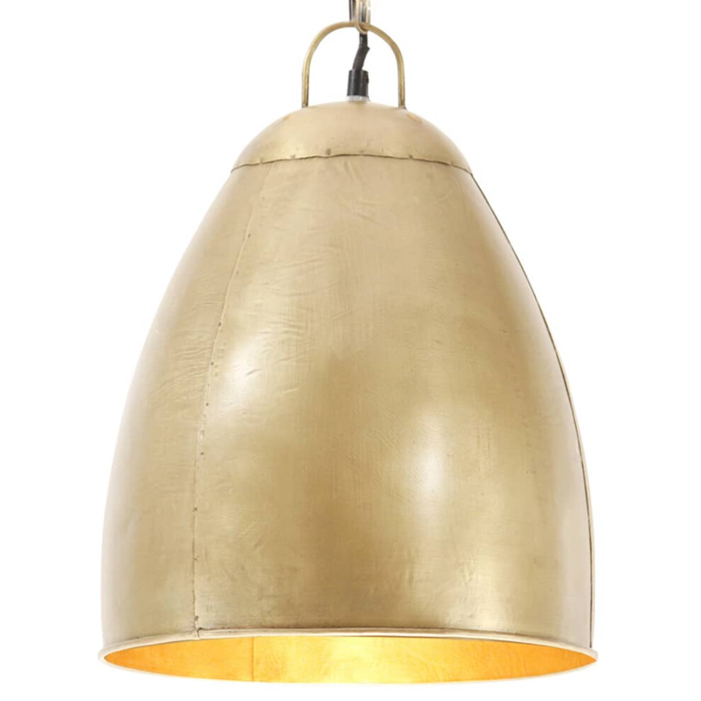 (brass, 32 cm) vidaXL Industrial Hanging Lamp 25 W Round E27 Lighting Ã 32/42cm Multi Colours