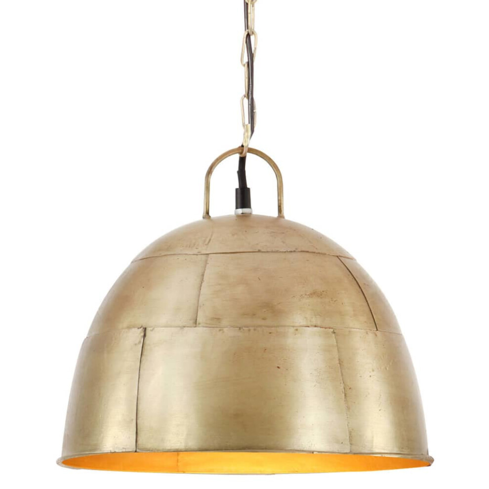 (brass, 31 cm) vidaXL Industrial Vintage Hanging Lamp 25 W Round E27 41cm/31cm Multi Colours