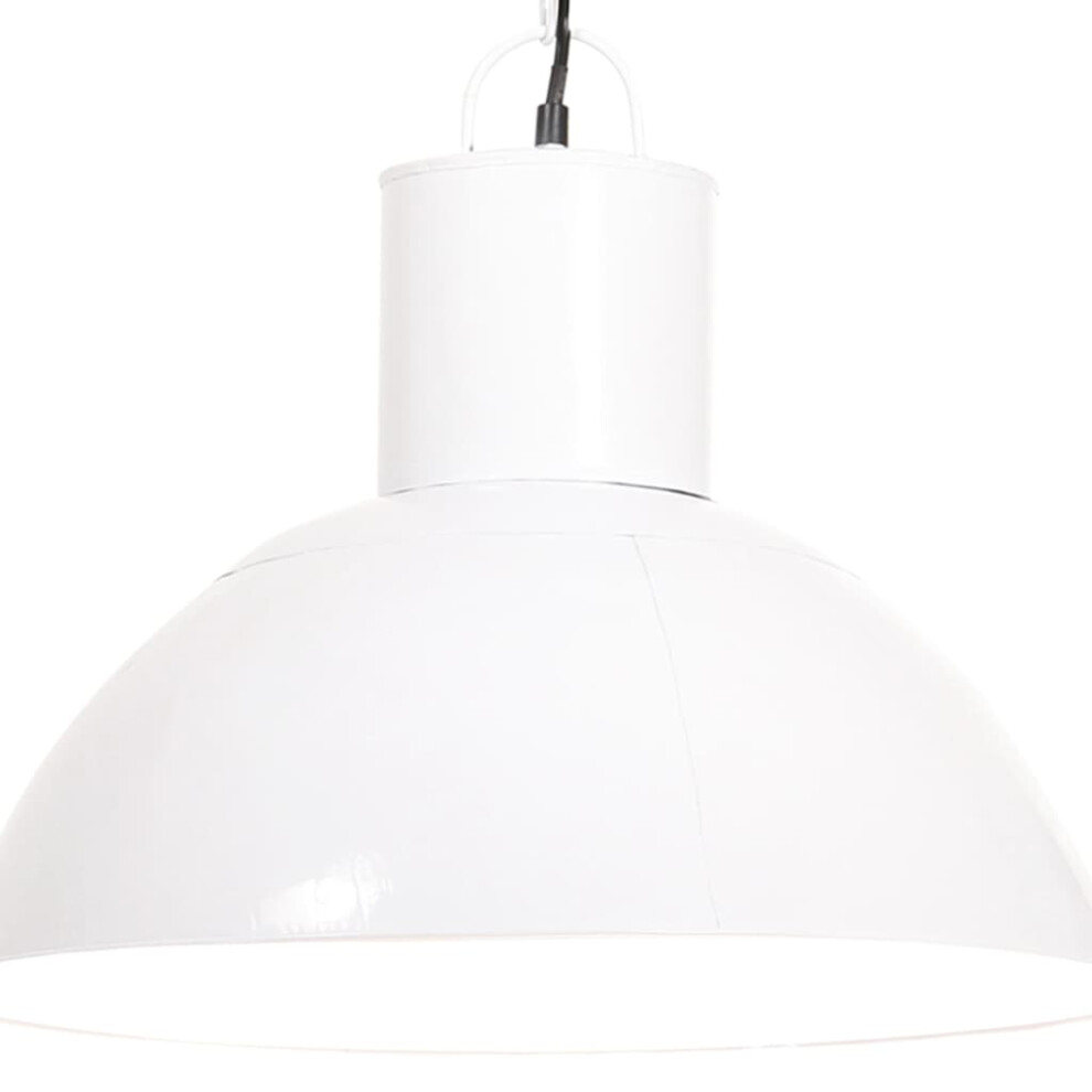 (white, 48 cm) vidaXL Hanging Lamp 25 W Round E27 Lighting Fixture Multi Colours Multi Sizes