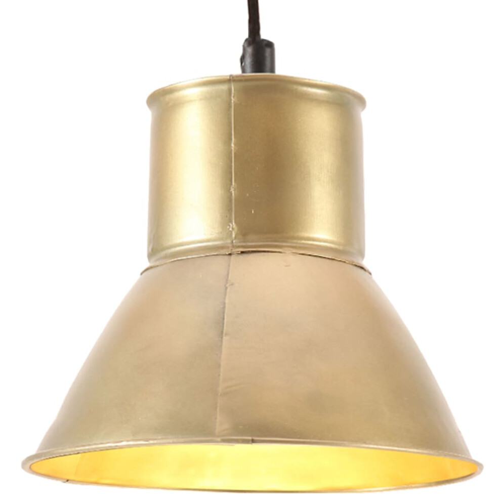 (brass, 17 cm) vidaXL Hanging Lamp 25 W Round E27 Lighting Fixture Multi Colours Multi Sizes