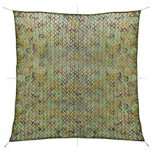(green, 500 x 500 cm) vidaXL Camouflage Netting with Storage Hunting Cover Shooting Hunting Shelter