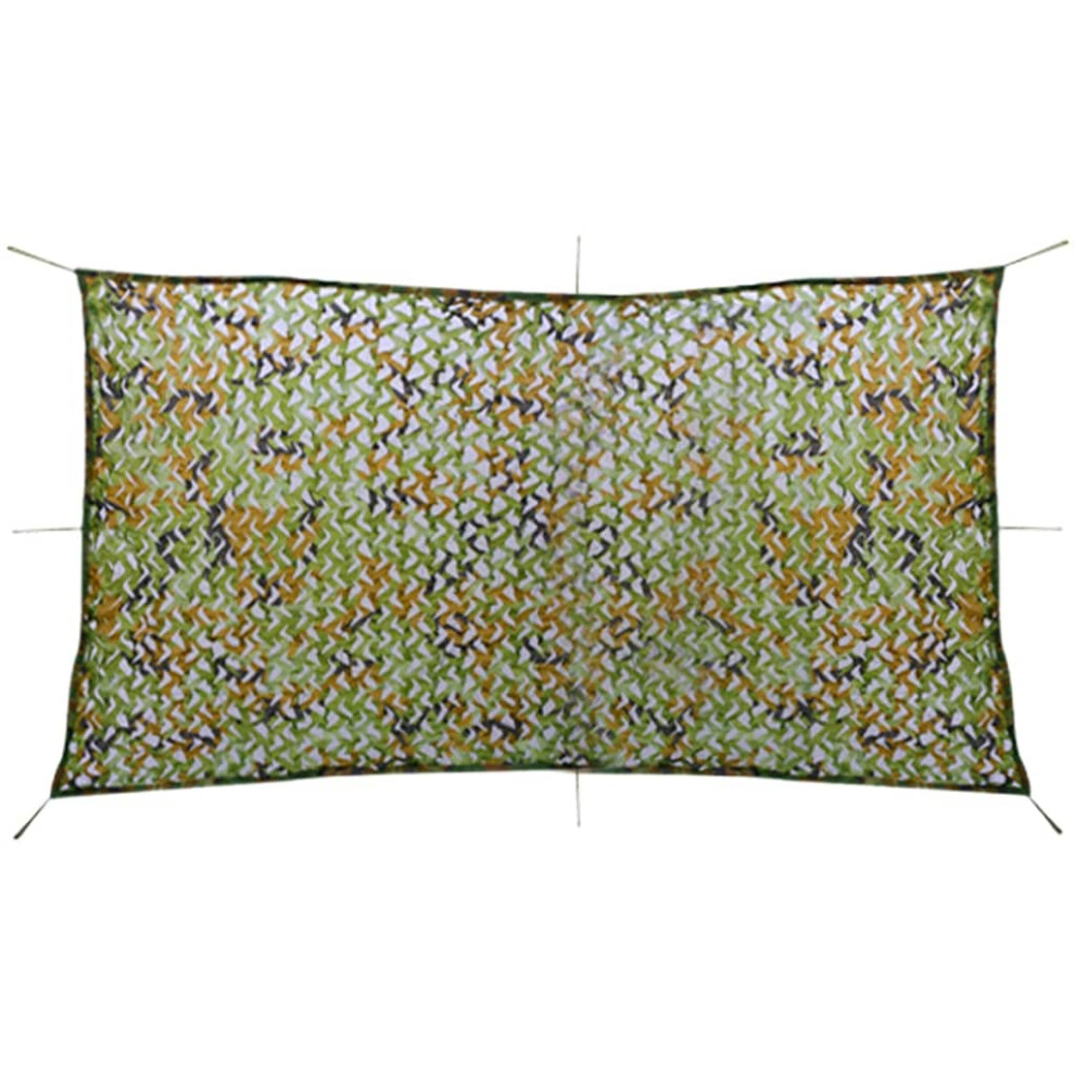 (green, 150 x 300 cm) vidaXL Camouflage Netting with Storage Hunting Cover Shooting Hunting Shelter