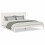 VidaXL (white, 200 x 210 cm) vidaXL Bed Frame Bed Base Bedstead Bedroom Mattress Foundation Solid Wood 2