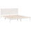 VidaXL (white, 200 x 210 cm) vidaXL Bed Frame Bed Base Bedstead Bedroom Mattress Foundation Solid Wood 3