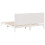 VidaXL (white, 200 x 210 cm) vidaXL Bed Frame Bed Base Bedstead Bedroom Mattress Foundation Solid Wood 6