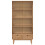 VidaXL (brown) vidaXL Solid Wood Pine Bookcase with 2 Drawers Storage Shelf Multi Colours 3