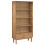 VidaXL (brown) vidaXL Solid Wood Pine Bookcase with 2 Drawers Storage Shelf Multi Colours 1