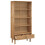 VidaXL (brown) vidaXL Solid Wood Pine Bookcase with 2 Drawers Storage Shelf Multi Colours 5