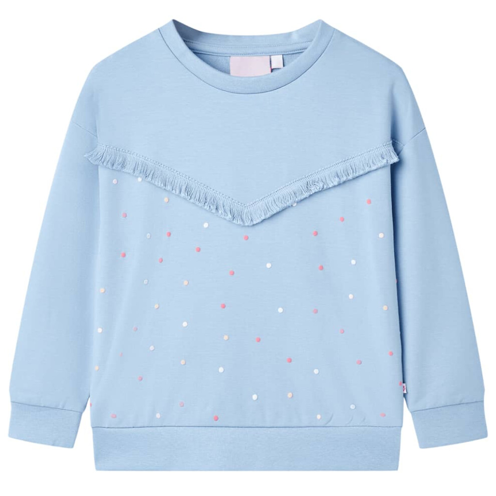 (blue, 92 (1.5-2y)) Kids' Sweatshirt School Children's Long Sleeves Pullover Clothes Kids' Top