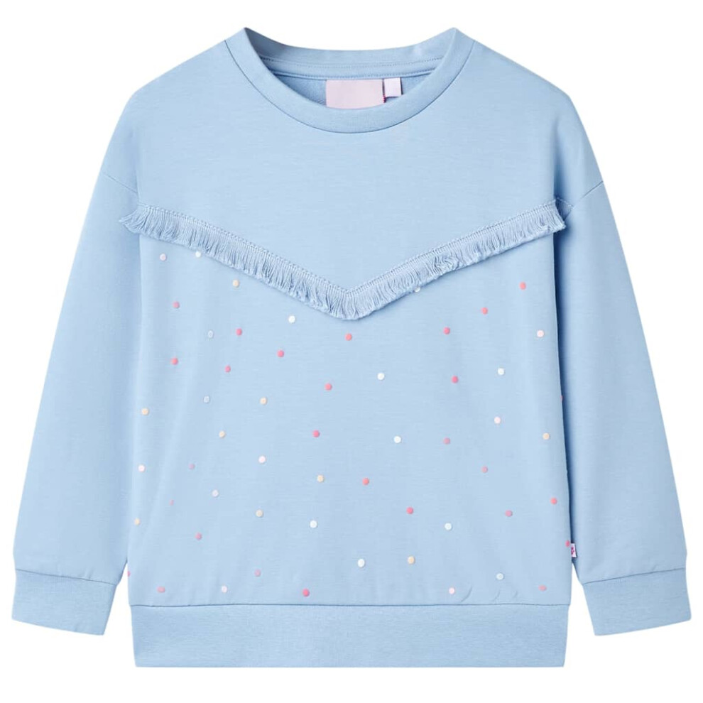 (blue, 140 (9-10y)) Kids' Sweatshirt School Children's Long Sleeves Pullover Clothes Kids' Top