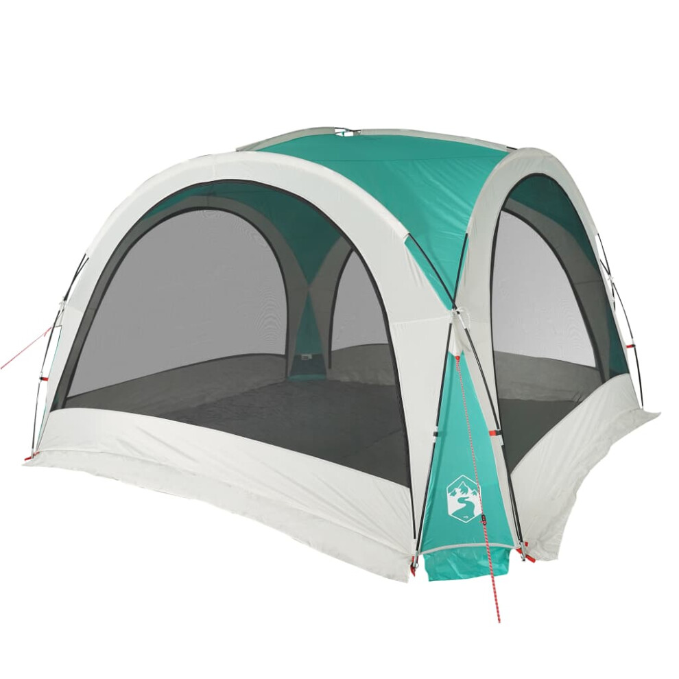 Vidaxl (Green) Party Tent Garden Party Gazebo Outdoor Canopy Marquee 185T Taffeta Green