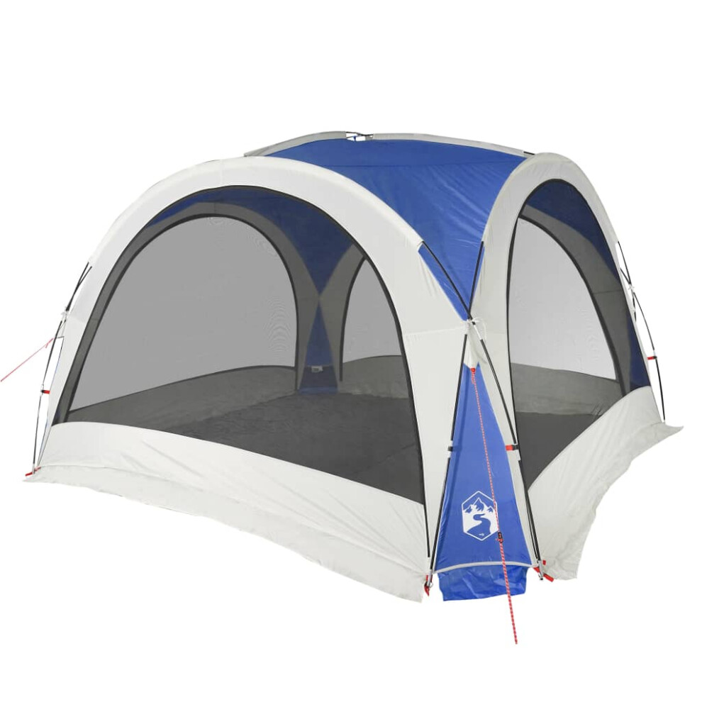 Vidaxl (Blue) Party Tent Garden Party Gazebo Outdoor Canopy Marquee 185T Taffeta Blue