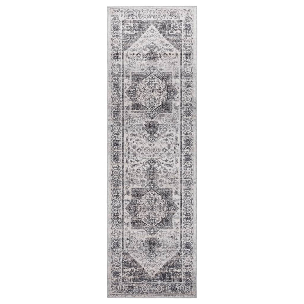 (80 x 250 cm) vidaXL Rug Indoor and Outdoor Floor Mat Kitchen Carpet ARBIZU Vintage Design