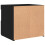 VidaXL (black) vidaXL Bedside Cabinet with LED Lights Nightstand Bed Table Side Table Black 10