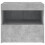 VidaXL (concrete grey) vidaXL Bedside Cabinet with LED Lights Nightstand Bed Table Side Table Black 9