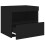 VidaXL (black) vidaXL Bedside Cabinet with LED Lights Nightstand Bed Table Side Table Black 7