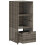 VidaXL vidaXL Gartenschrank Grau 50x55x115 cm Poly Rattan 6