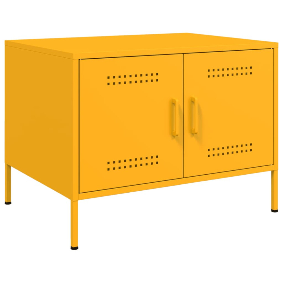 (yellow) vidaXL Coffee Table Hallway End Table Accent Side Table Cold-rolled Steel