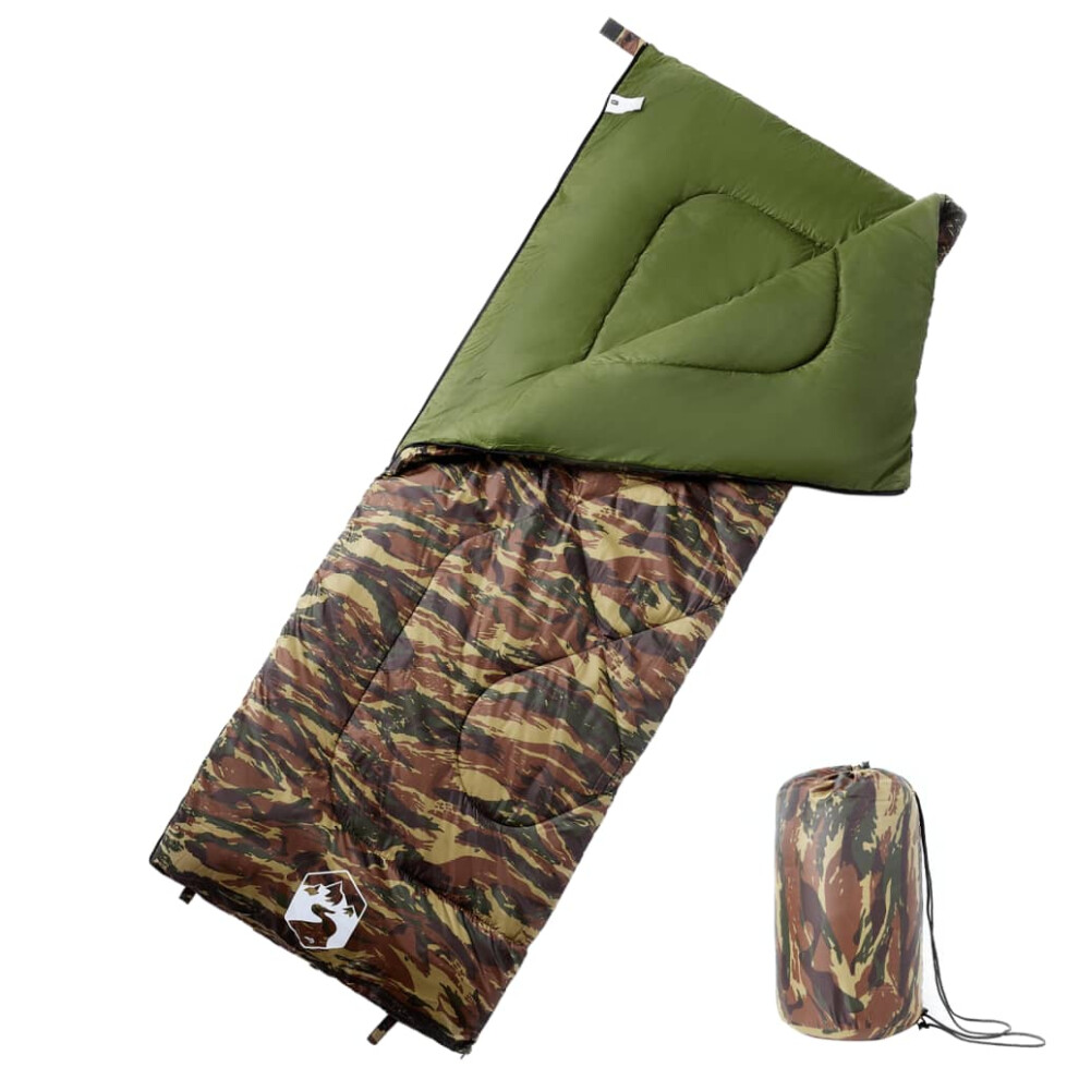 Vidaxl (Camouflage) Sleeping Bag For Adults Camping Outdoor Hiking Sleeping Bag 3 Seasons