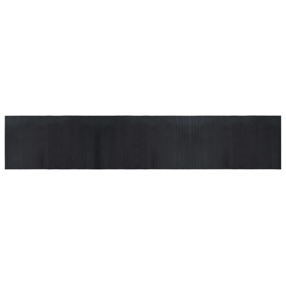 Vidaxl (, 60 X 300 Cm) Rug Floor Mat Area Rug Hallway Mat Carpet Runner Square Nature Bamboo Black