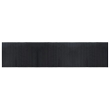 (black, 70 x 300 cm) vidaXL Rug Floor Mat Area Rug Hallway Mat Carpet Runner Square Nature Bamboo