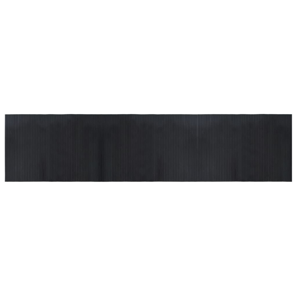 Vidaxl (, 70 X 300 Cm) Rug Floor Mat Area Rug Hallway Mat Carpet Runner Square Nature Bamboo Black